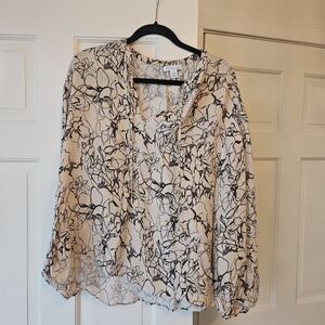 Floral Print Women's Top